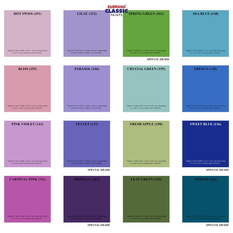 Subrang Classic Semi-Plastic Emulsion